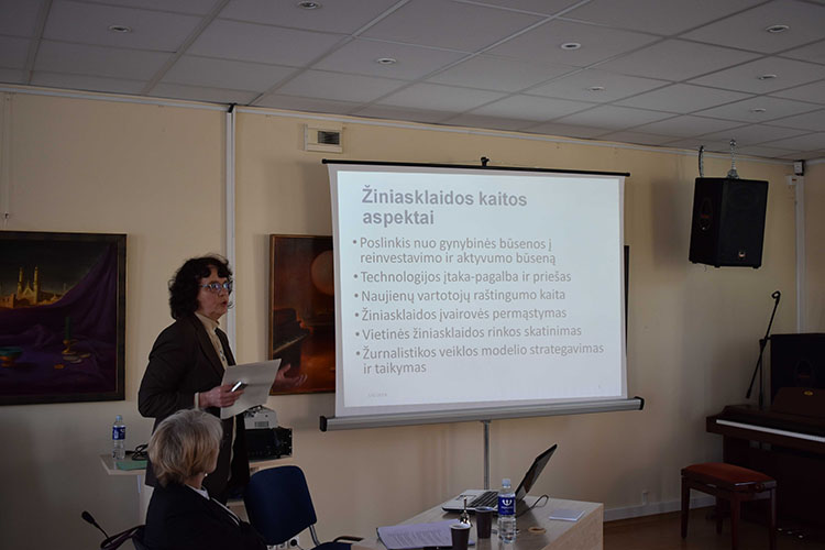 VDU profesorė dr.Audronė Nugaraitė